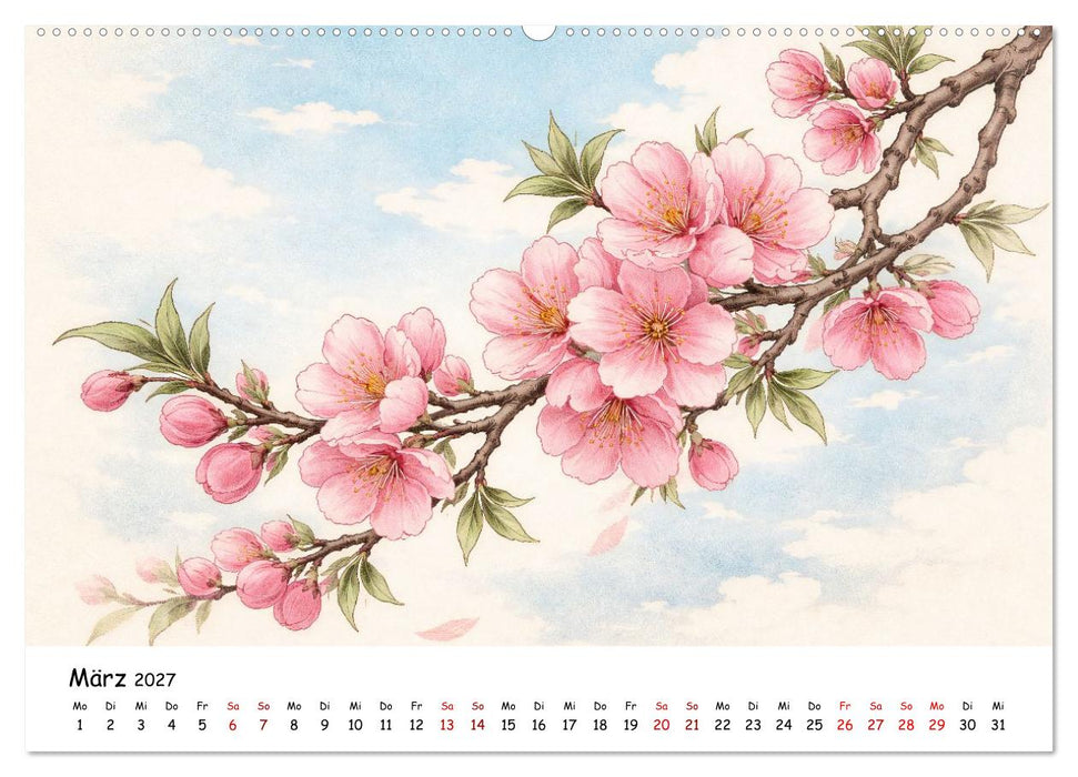 Jahreszeitenspiel (CALVENDO Premium Wandkalender 2027)