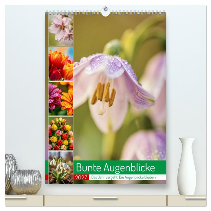 Bunte Augenblicke (CALVENDO Premium Wandkalender 2027)