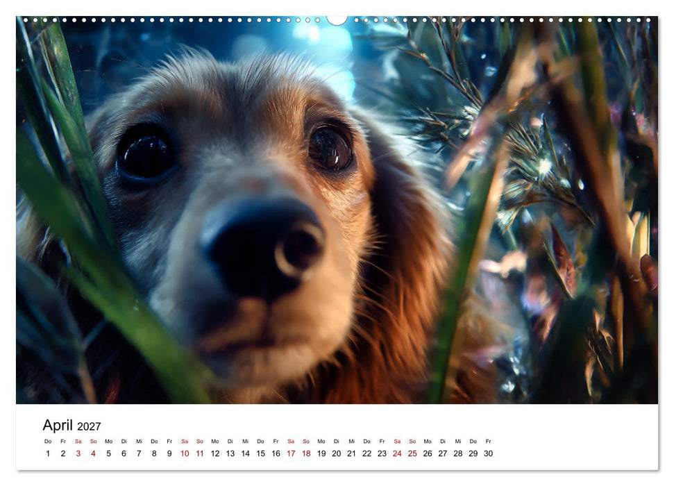 Herzensbrecher - Ein Jahr mit Dackeln (CALVENDO Premium Wandkalender 2027)