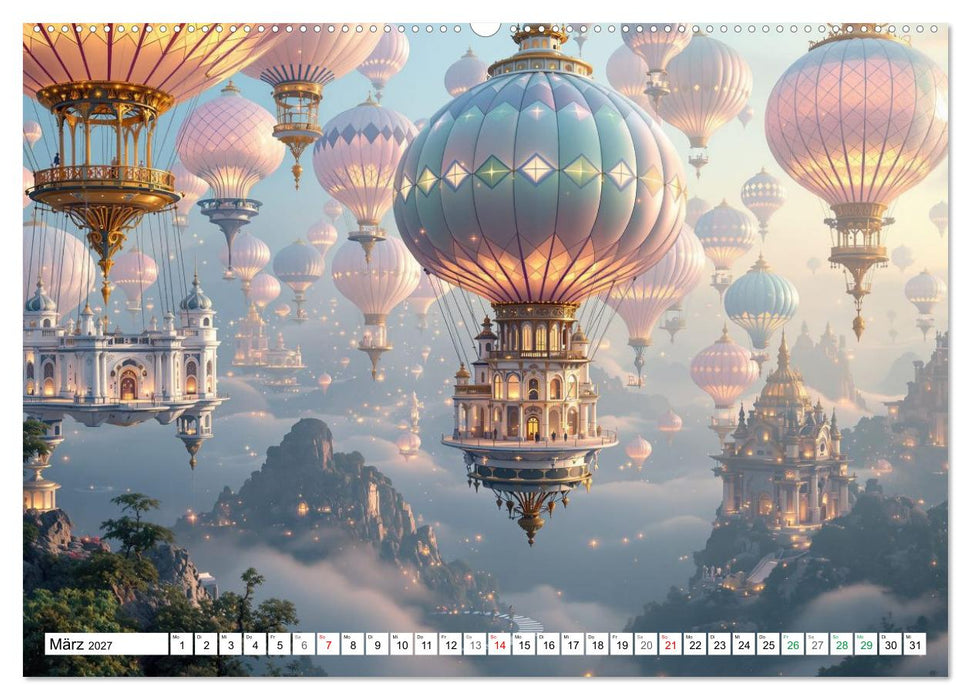 Wimmelnde Wunderwelten (CALVENDO Wandkalender 2027)