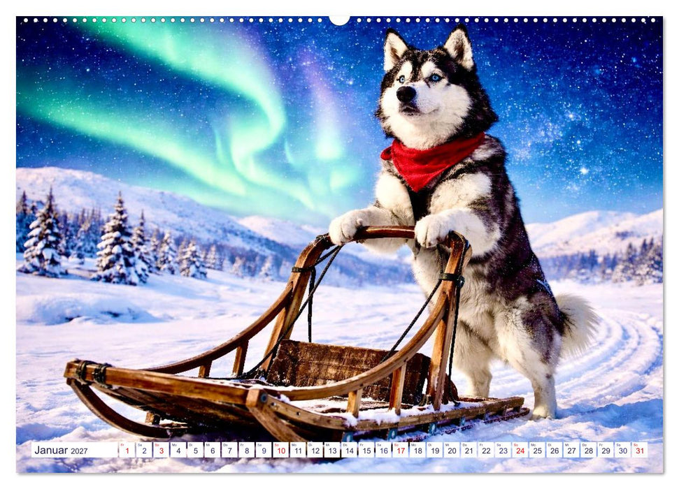 Wovon Hunde träumen (CALVENDO Wandkalender 2027)