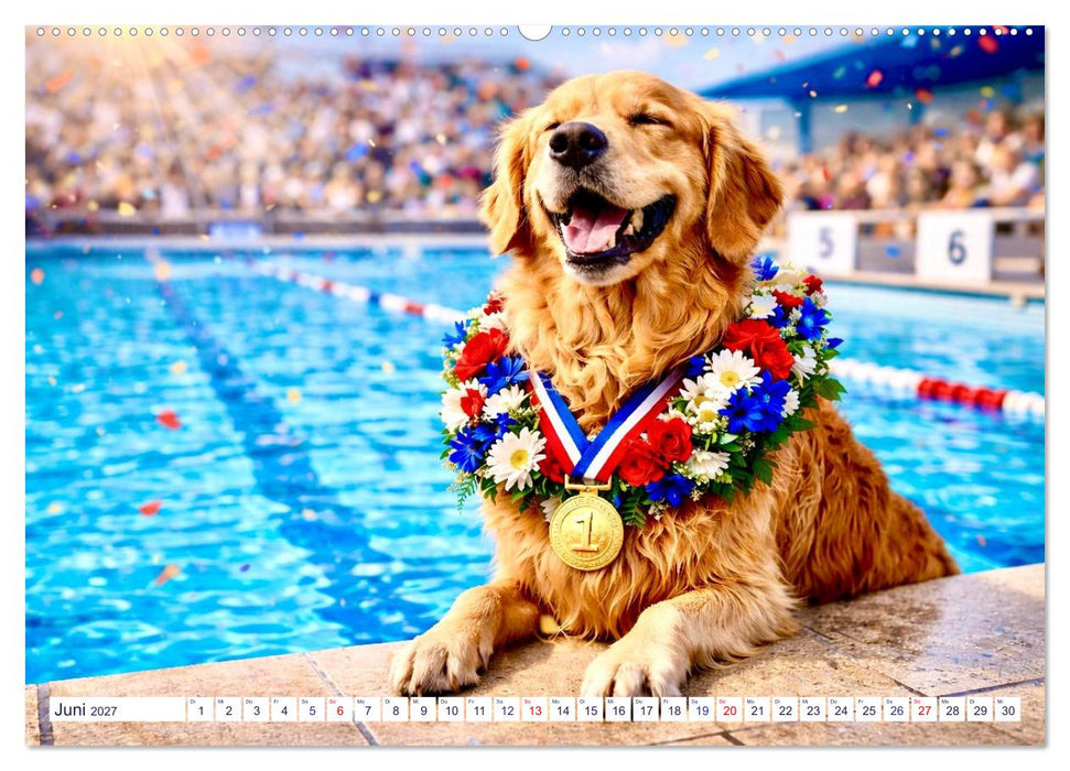 Wovon Hunde träumen (CALVENDO Premium Wandkalender 2027)