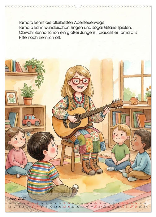 Tamara Tintenfisch (CALVENDO Premium Wandkalender 2027)