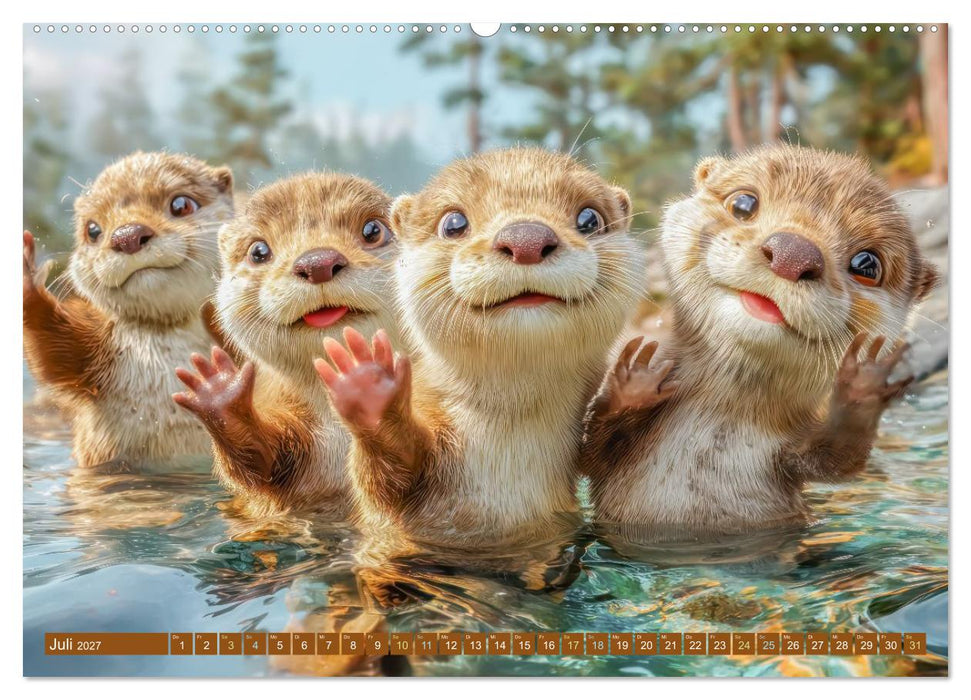 Heitere Kreativwerke - Für Groß und Klein (CALVENDO Premium Wandkalender 2027)