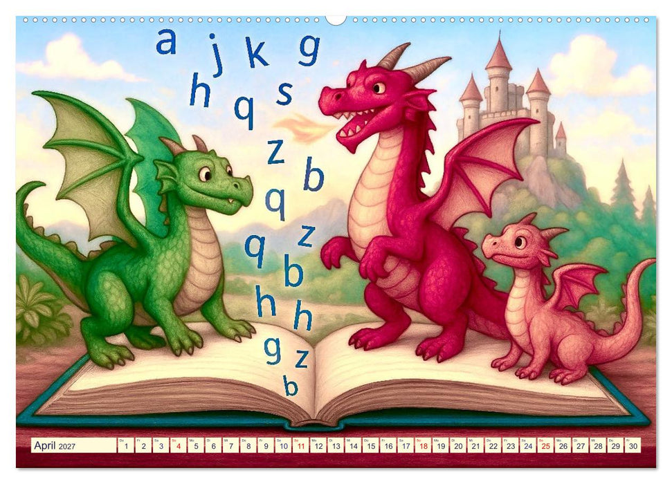 Bücher eröffnen Welten (CALVENDO Wandkalender 2027)