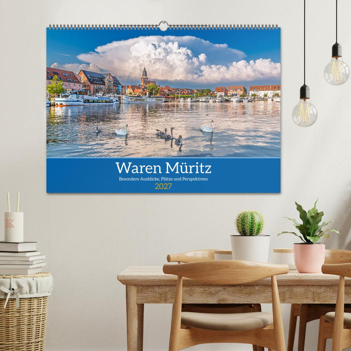 Waren Müritz Besondere Ausblicke, Plätze und Perspektiven (CALVENDO Wandkalender 2027)