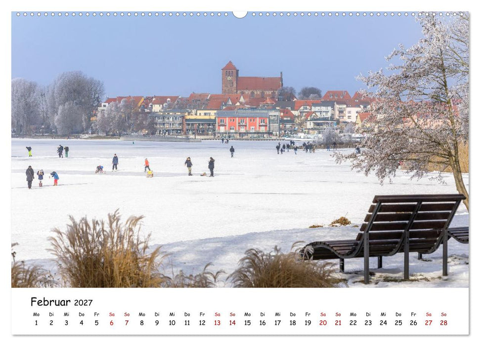 Waren Müritz Besondere Ausblicke, Plätze und Perspektiven (CALVENDO Wandkalender 2027)