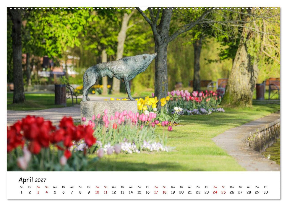 Waren Müritz Besondere Ausblicke, Plätze und Perspektiven (CALVENDO Wandkalender 2027)