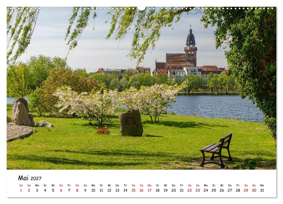 Waren Müritz Besondere Ausblicke, Plätze und Perspektiven (CALVENDO Wandkalender 2027)