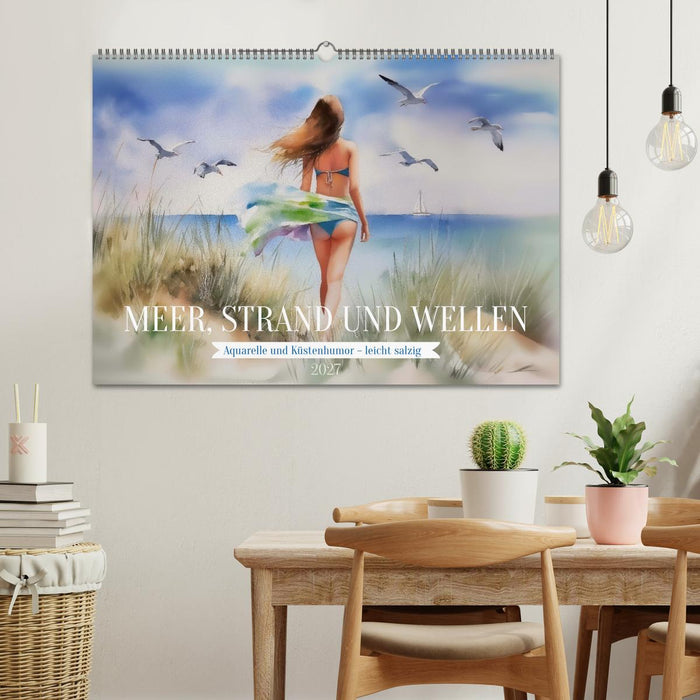 Meer, Strand und Wellen (CALVENDO Wandkalender 2027)