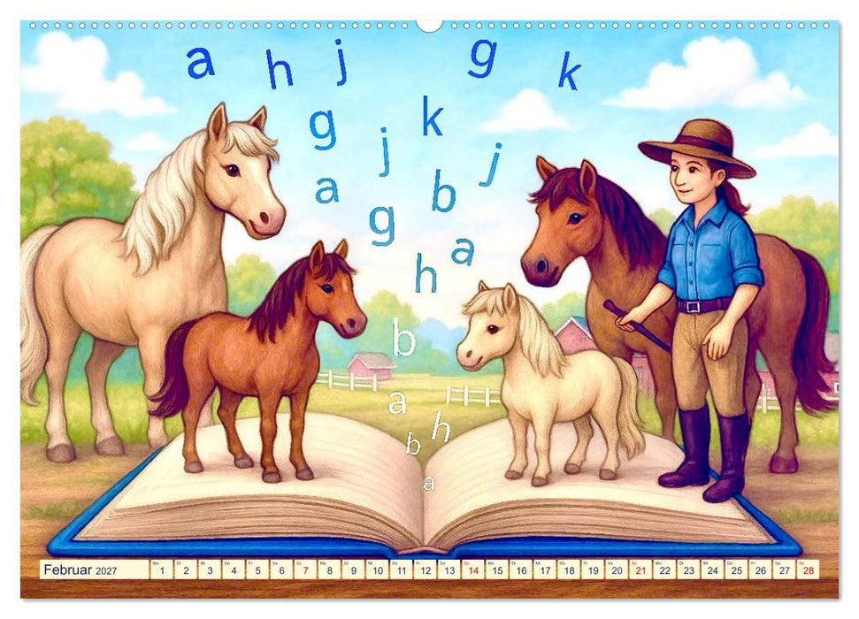 Bücher eröffnen Welten (CALVENDO Premium Wandkalender 2027)