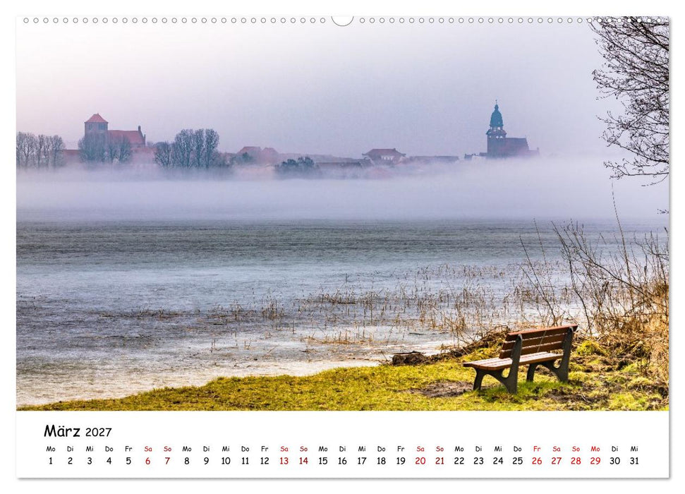 Waren Müritz Besondere Ausblicke, Plätze und Perspektiven (CALVENDO Premium Wandkalender 2027)