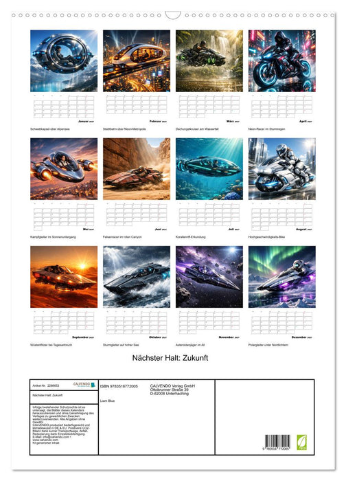Nächster Halt: Zukunft (CALVENDO Wandkalender 2027)