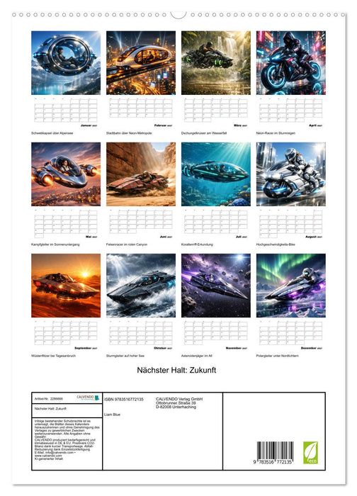 Nächster Halt: Zukunft (CALVENDO Premium Wandkalender 2027)