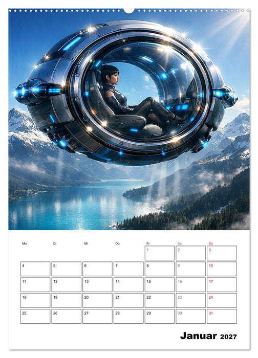 Nächster Halt: Zukunft (CALVENDO Premium Wandkalender 2027)