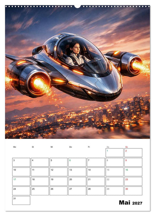 Nächster Halt: Zukunft (CALVENDO Premium Wandkalender 2027)