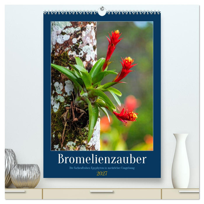 Bromelienzauber (CALVENDO Premium Wandkalender 2027)