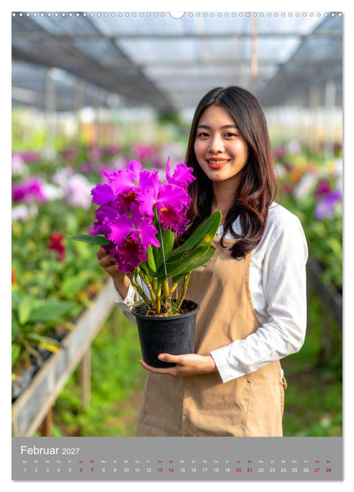 Königin Cattleya (CALVENDO Premium Wandkalender 2027)