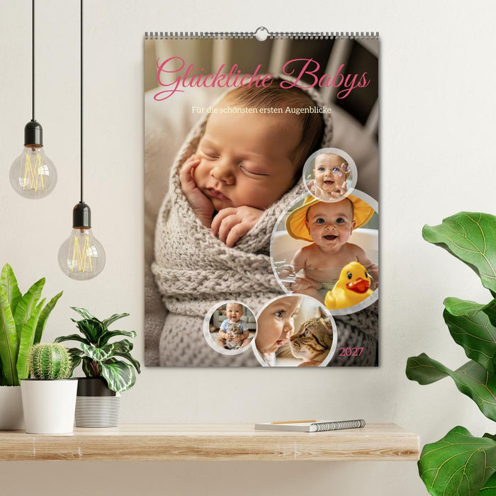 Glückliche Babys (CALVENDO Wandkalender 2027)