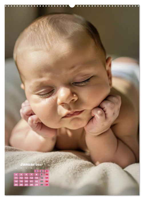 Glückliche Babys (CALVENDO Wandkalender 2027)
