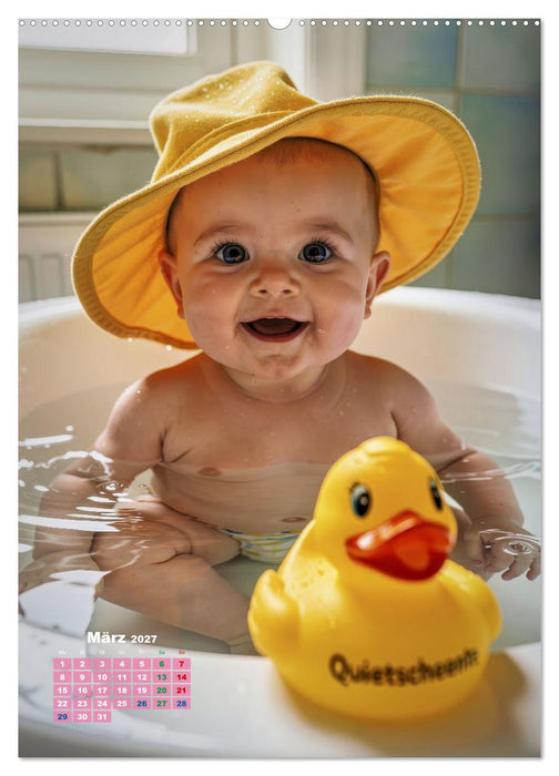 Glückliche Babys (CALVENDO Wandkalender 2027)