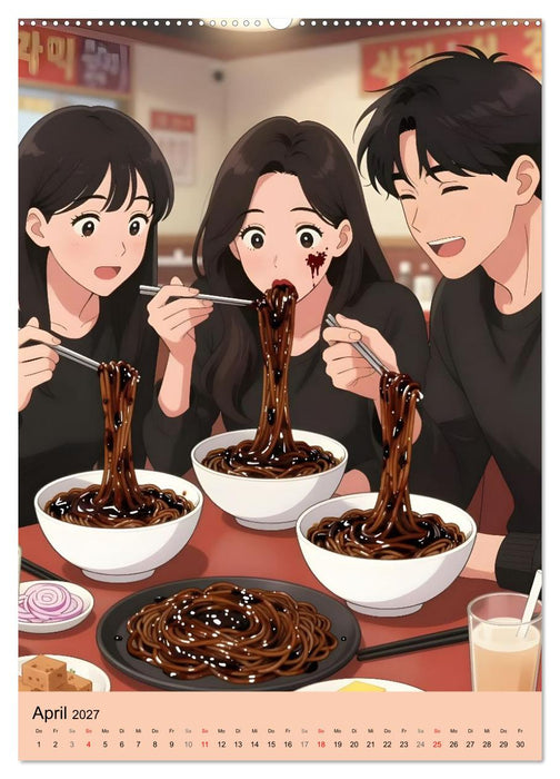 Herz zu Herz - Korea Edition (CALVENDO Wandkalender 2027)