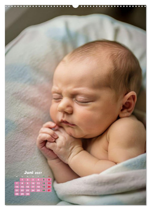 Glückliche Babys (CALVENDO Premium Wandkalender 2027)