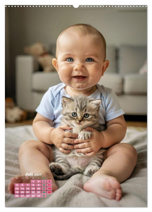 Glückliche Babys (CALVENDO Premium Wandkalender 2027)