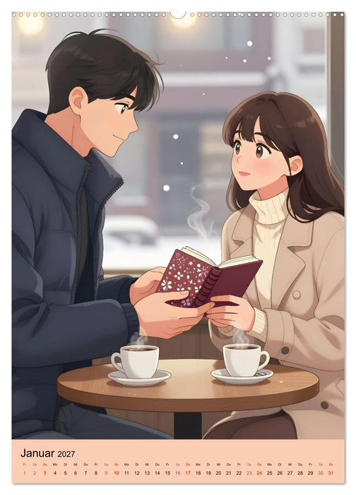 Herz zu Herz - Korea Edition (CALVENDO Premium Wandkalender 2027)