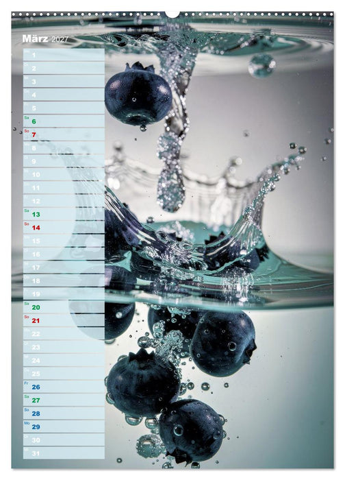 Erfrischendes Obst (CALVENDO Wandkalender 2027)