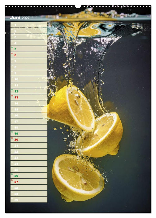 Erfrischendes Obst (CALVENDO Wandkalender 2027)