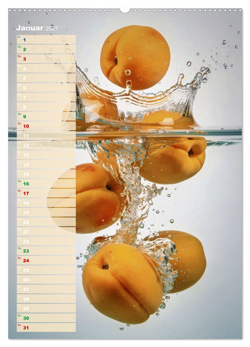 Erfrischendes Obst (CALVENDO Premium Wandkalender 2027)