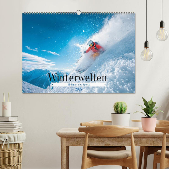 Winterwelten (CALVENDO Wandkalender 2027)