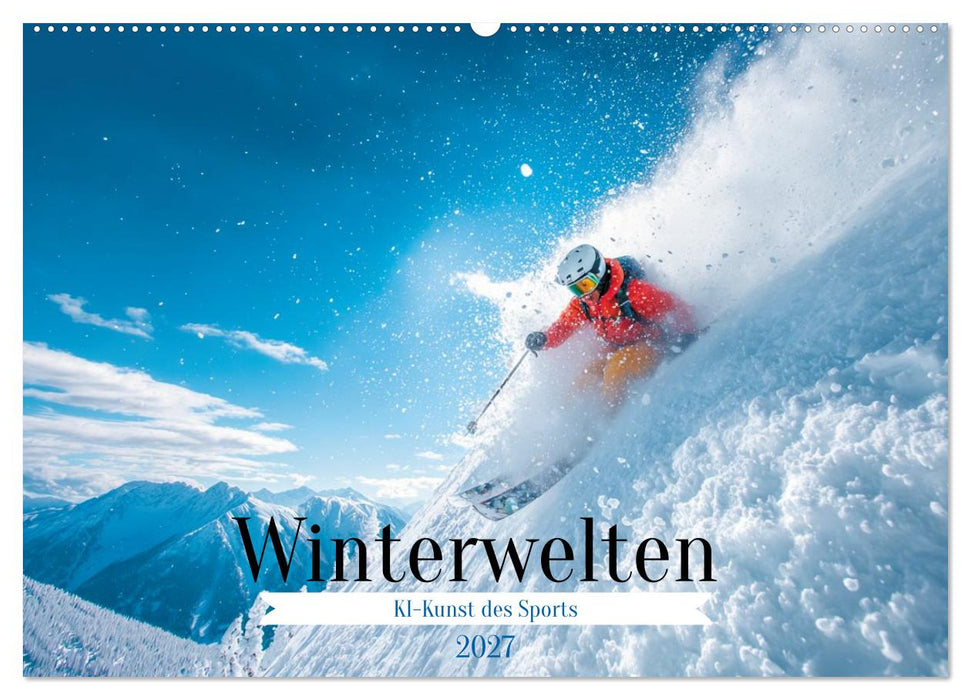 Winterwelten (CALVENDO Wandkalender 2027)
