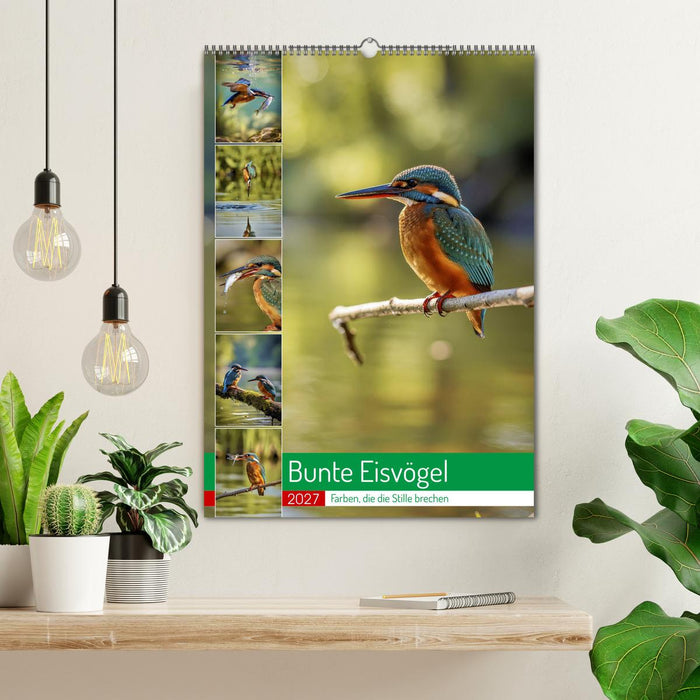 Bunte Eisvögel (CALVENDO Wandkalender 2027)