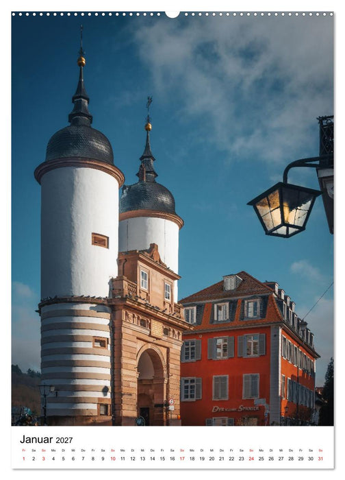 Heidelberg - Deutschlands romantisches Highlight (CALVENDO Premium Wandkalender 2027)