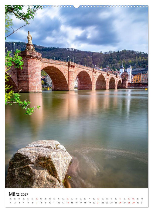 Heidelberg - Deutschlands romantisches Highlight (CALVENDO Premium Wandkalender 2027)