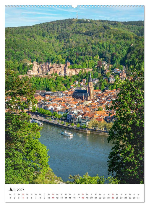 Heidelberg - Deutschlands romantisches Highlight (CALVENDO Premium Wandkalender 2027)