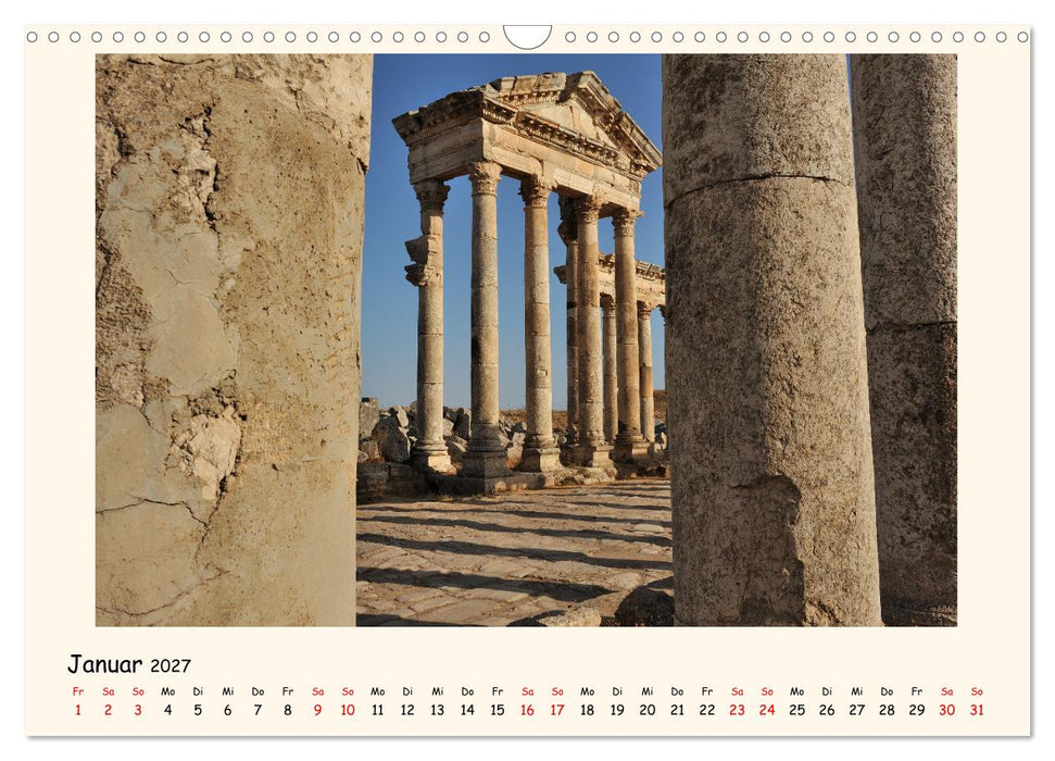 Syrien Kultur & Landschaft (CALVENDO Wandkalender 2027)
