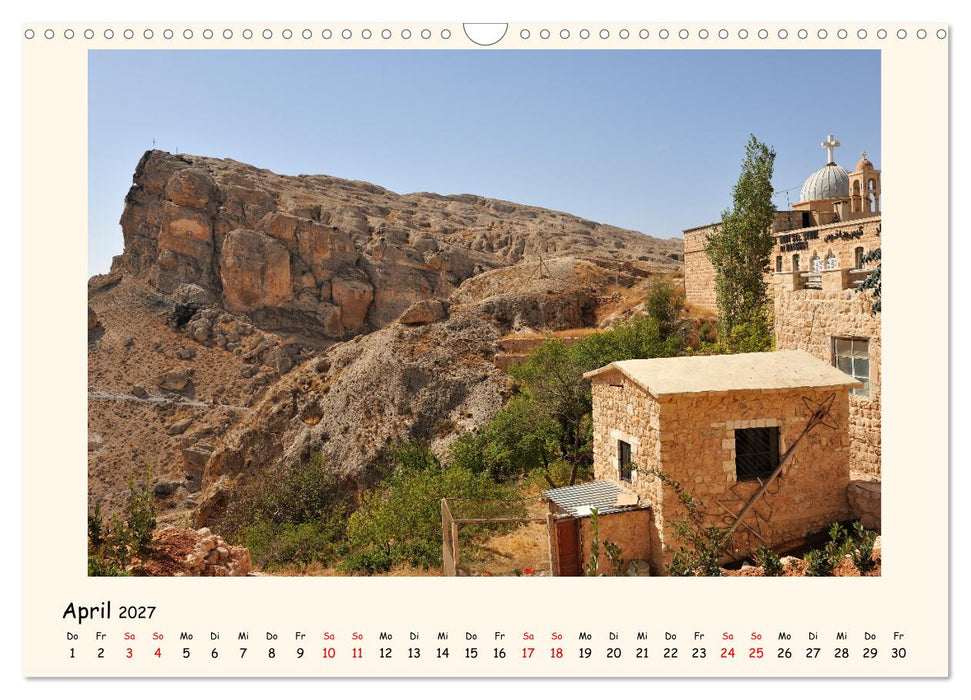 Syrien Kultur & Landschaft (CALVENDO Wandkalender 2027)