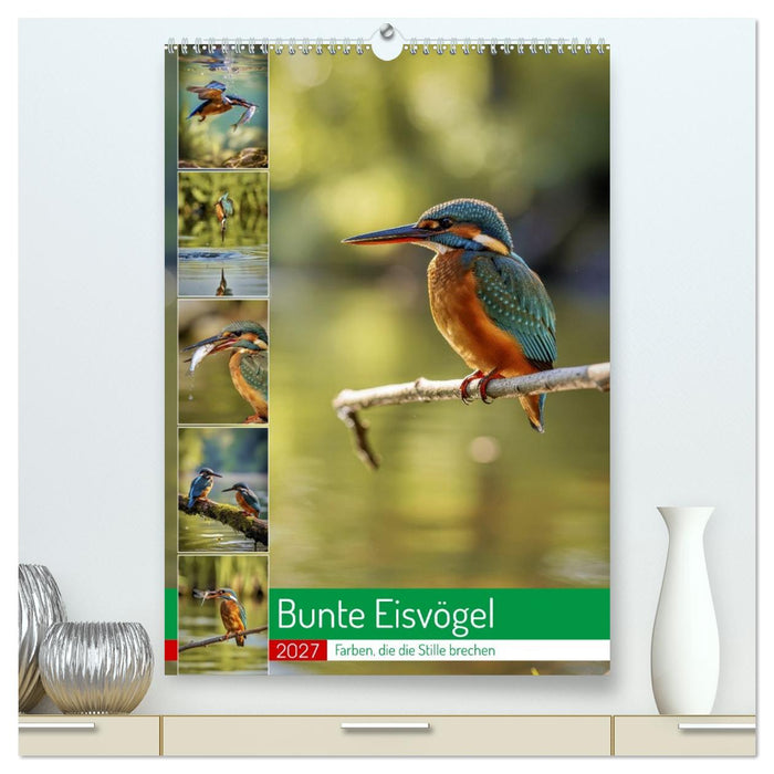 Bunte Eisvögel (CALVENDO Premium Wandkalender 2027)