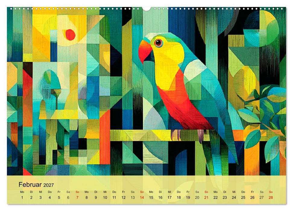 Leuchtender Urwald. Dschungel zwischen Form und Wildnis (CALVENDO Wandkalender 2027)