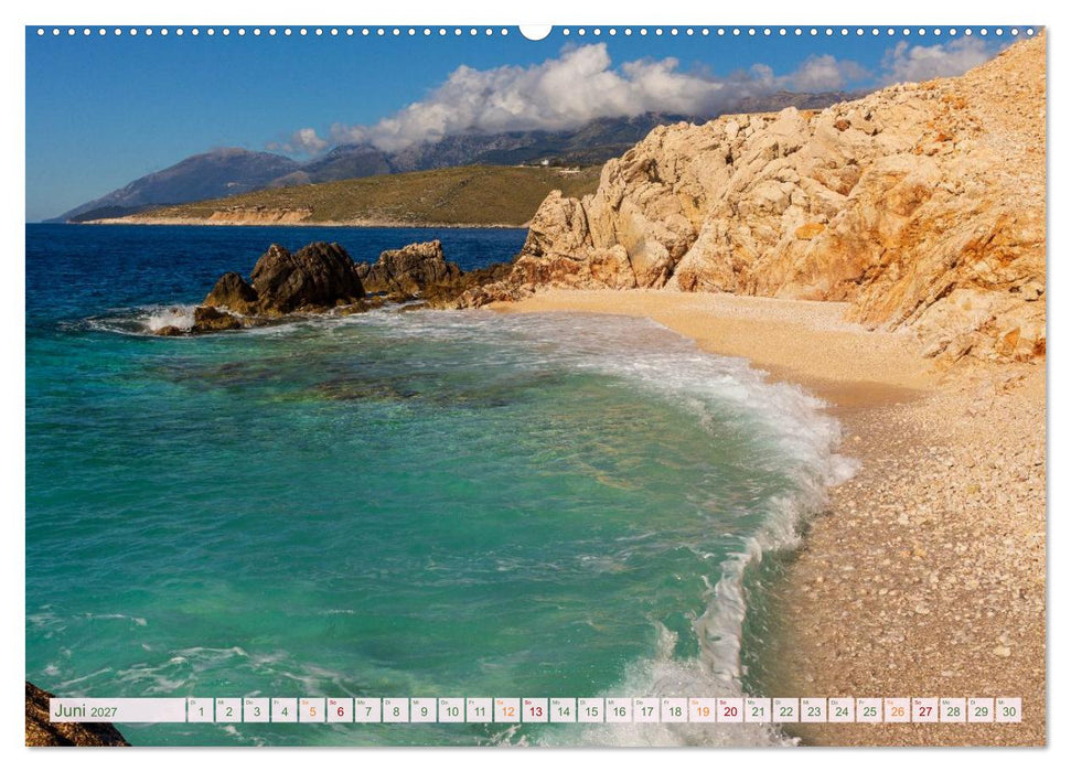 Reisen durch Albanien - Magische Landschaften zwischen Bergen und Meer (CALVENDO Wandkalender 2027)