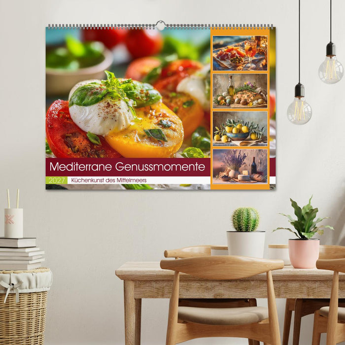 Mediterrane Genussmomente (CALVENDO Wandkalender 2027)
