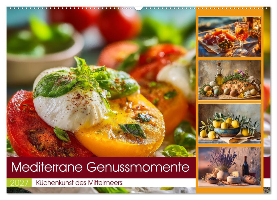 Mediterrane Genussmomente (CALVENDO Wandkalender 2027)