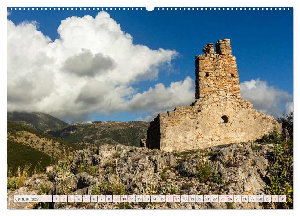 Reisen durch Albanien - Magische Landschaften zwischen Bergen und Meer (CALVENDO Premium Wandkalender 2027)