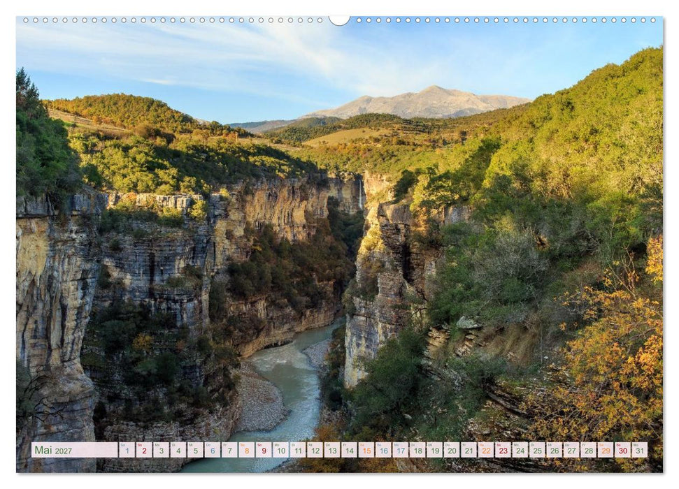 Reisen durch Albanien - Magische Landschaften zwischen Bergen und Meer (CALVENDO Premium Wandkalender 2027)
