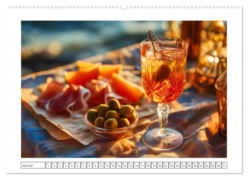 Mediterrane Genussmomente (CALVENDO Premium Wandkalender 2027)