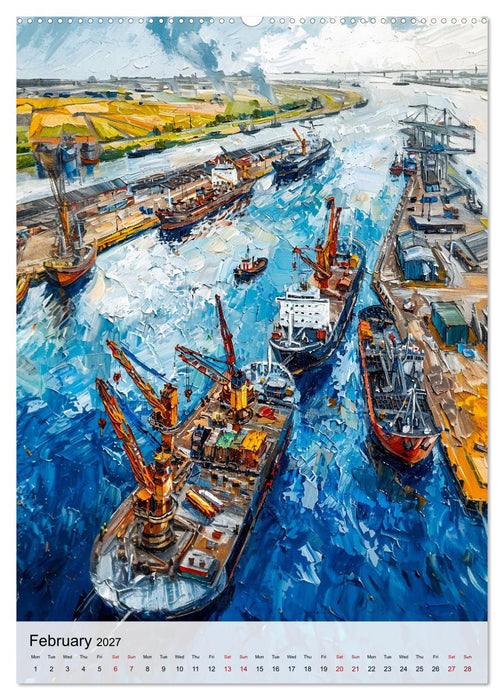 The Netherlands in Colour - Artistic Landscapes and City Views (CALVENDO Premium-Calendar 2027)
