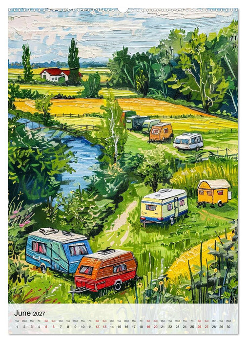 The Netherlands in Colour - Artistic Landscapes and City Views (CALVENDO Premium-Calendar 2027)